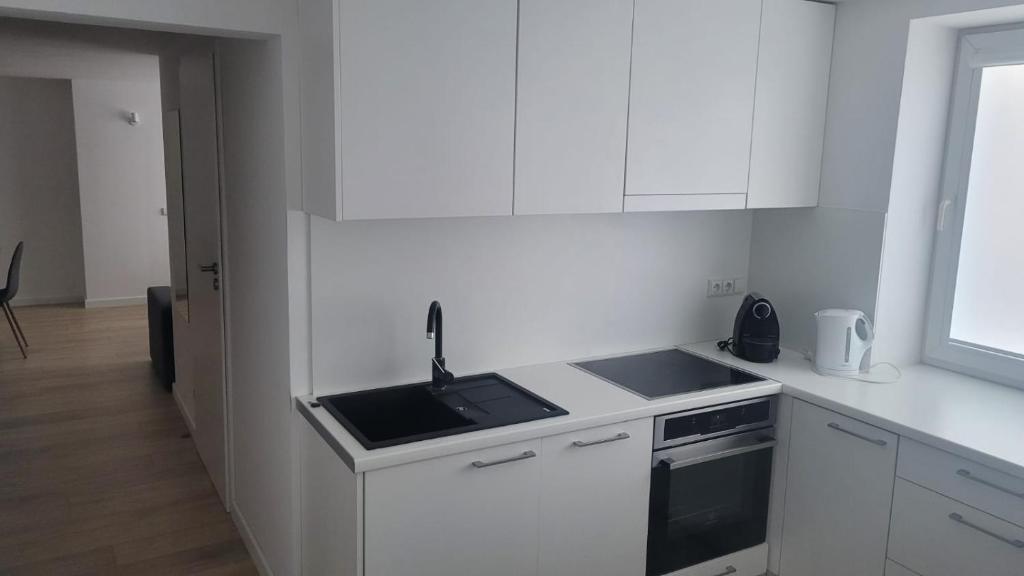 Dapur atau dapur kecil di City center apartment