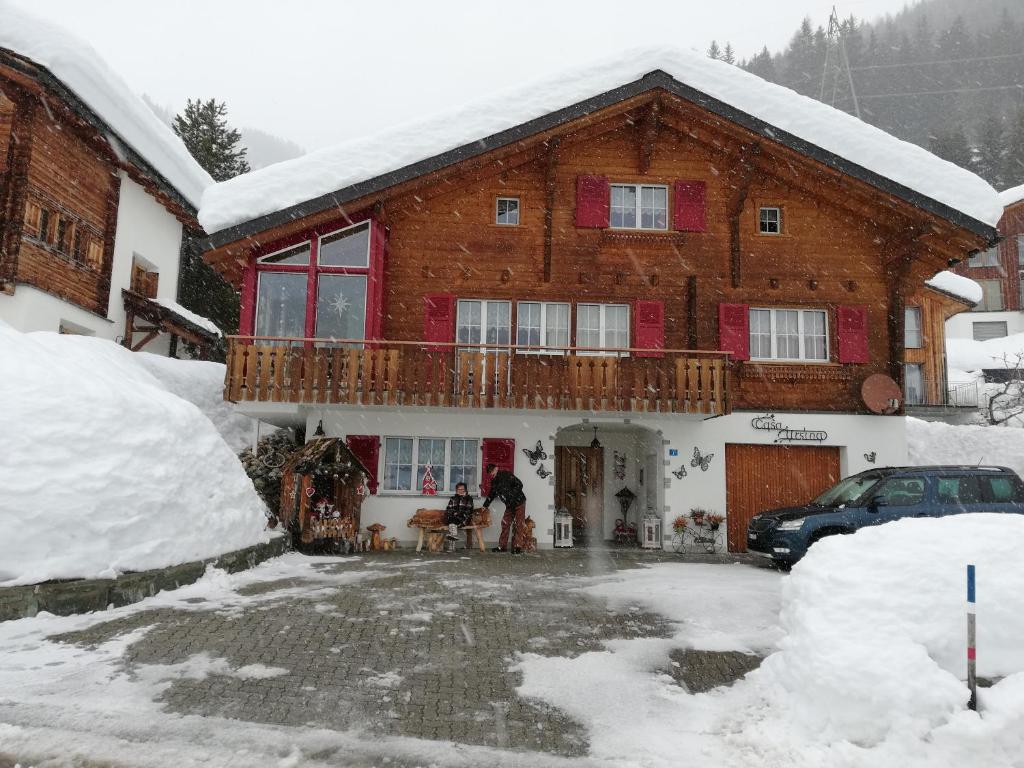 Ferienwohnung Casa Ursina ziemā