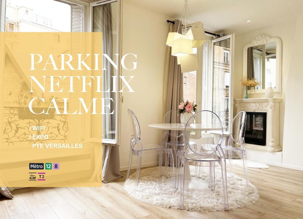 Φωτογραφία από το άλμπουμ του Appartement Design&Nouveau, ParisExpo Pte-de-Versaille, Parking&Netflix στο Issy-les-Moulineaux