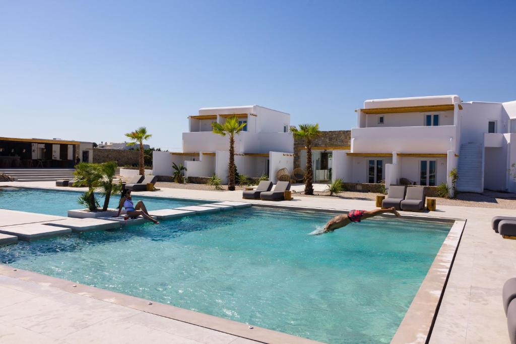 Hồ bơi trong/gần Adama Mykonos Boutique Hotel