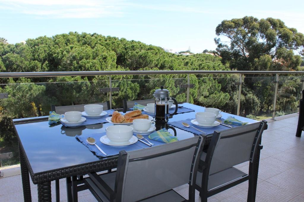 En balkong eller terrasse på Casa Jacqueline