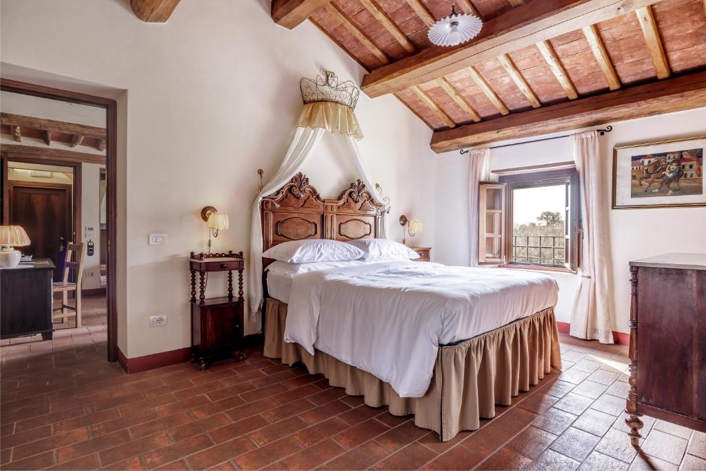 Llit o llits en una habitació de B&B Hotel La Piana