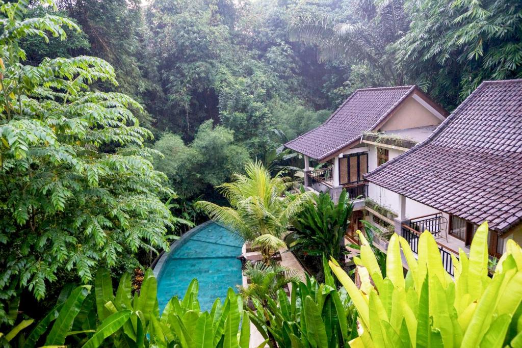 Jardí fora de Desak Putu Putera Cottages