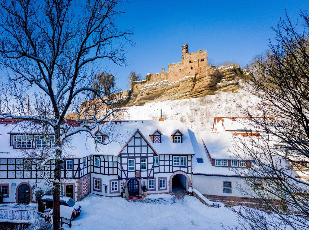 Relais & Châteaux Hardenberg BurgHotel durante el invierno