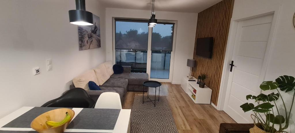 Oleskelutila majoituspaikassa Apartament Maja