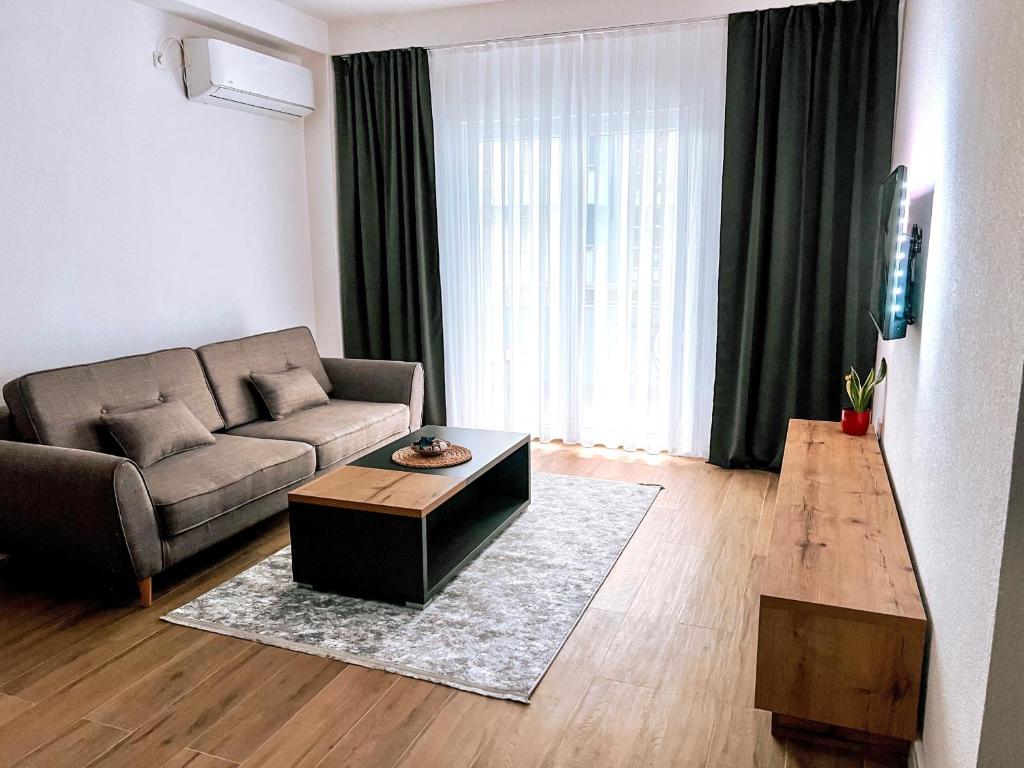 Seating area sa Luxury apartment Struga