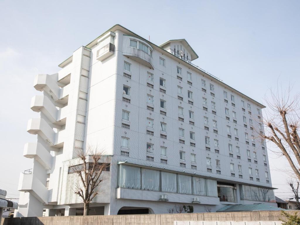 El edificio en el que está el hotel