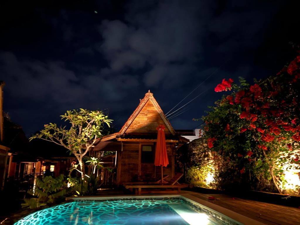 Poolen vid eller i närheten av PINOKKIO B&B Restaurant