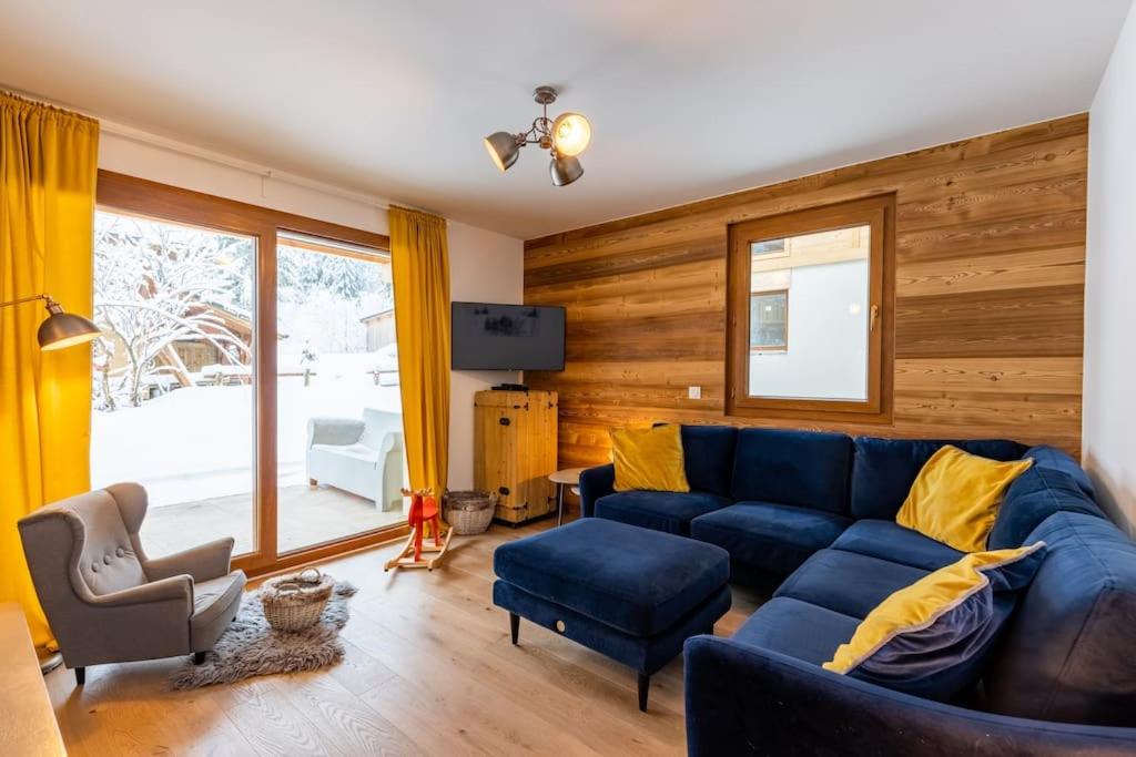 Et opholdsområde på Morzine - Stylish 2 bed apartment near Les Prodains Gondola