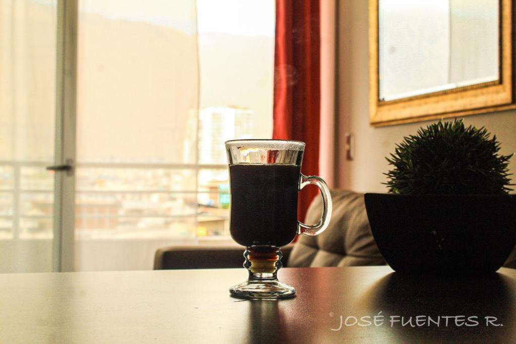 Juomia majoituspaikassa Edificio Bulnes Iquique