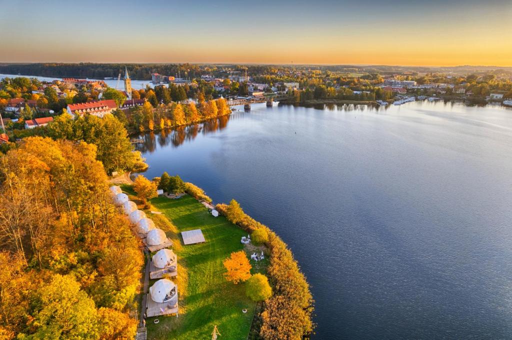 Táj a luxussátor közelében