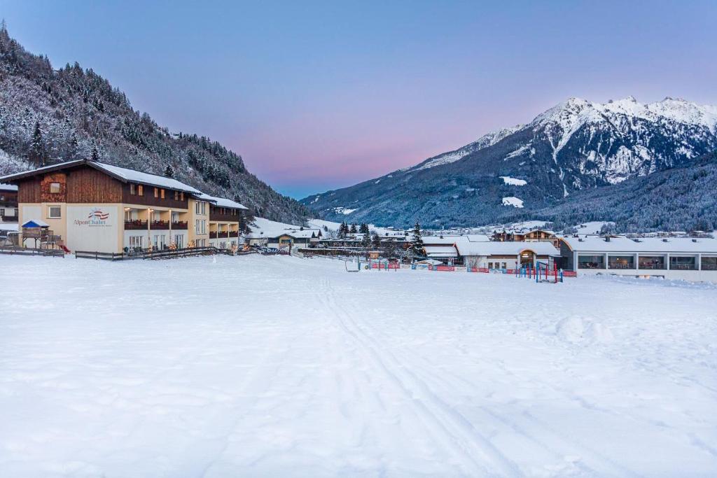 Apparthotel AlpenChalet durante el invierno