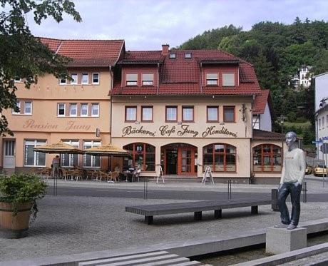 Gæster der bor på Pension Jung, Bäckerei-Konditorei & Café