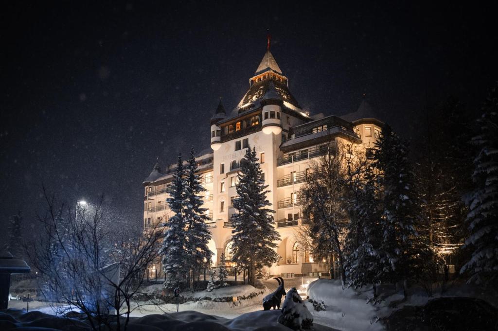 Hotel Walther - Relais & Châteaux during the winter