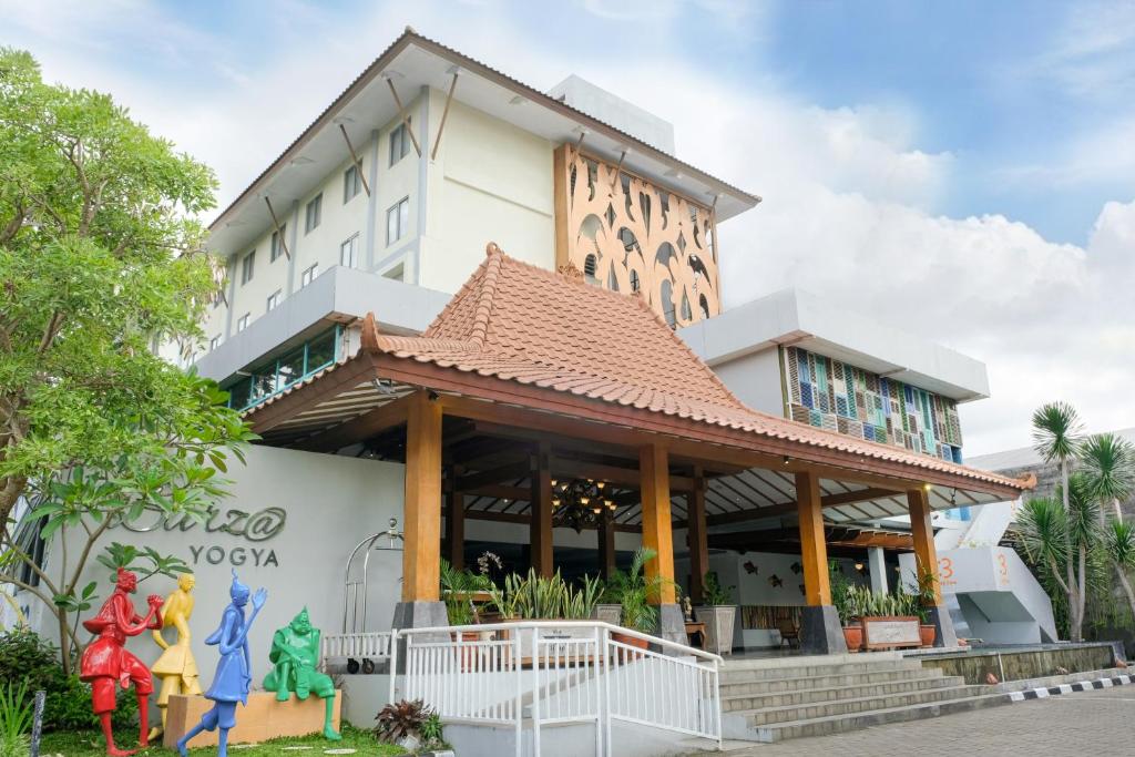 Bangunan di mana terletaknya hotel