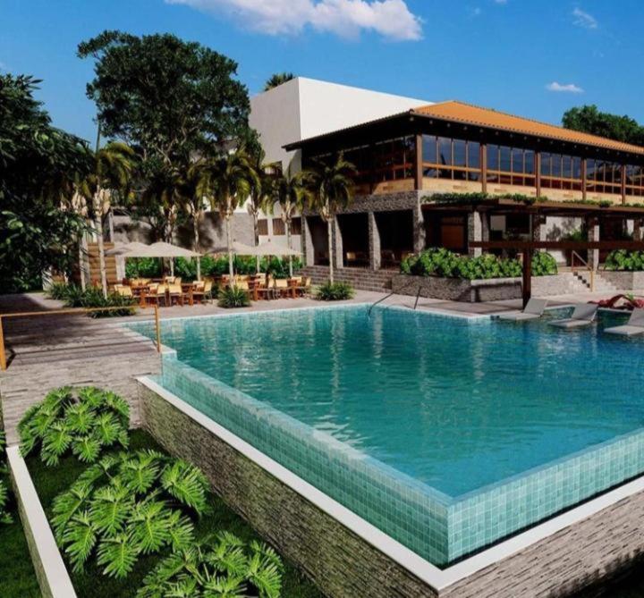 A piscina localizada em Quinta Santa Bárbara Eco Resort ou nos arredores