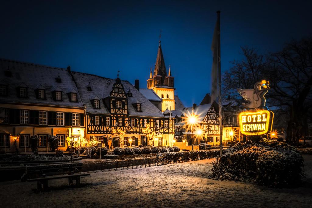 Hotel Schwan - Das Gästehaus Ilse durante el invierno