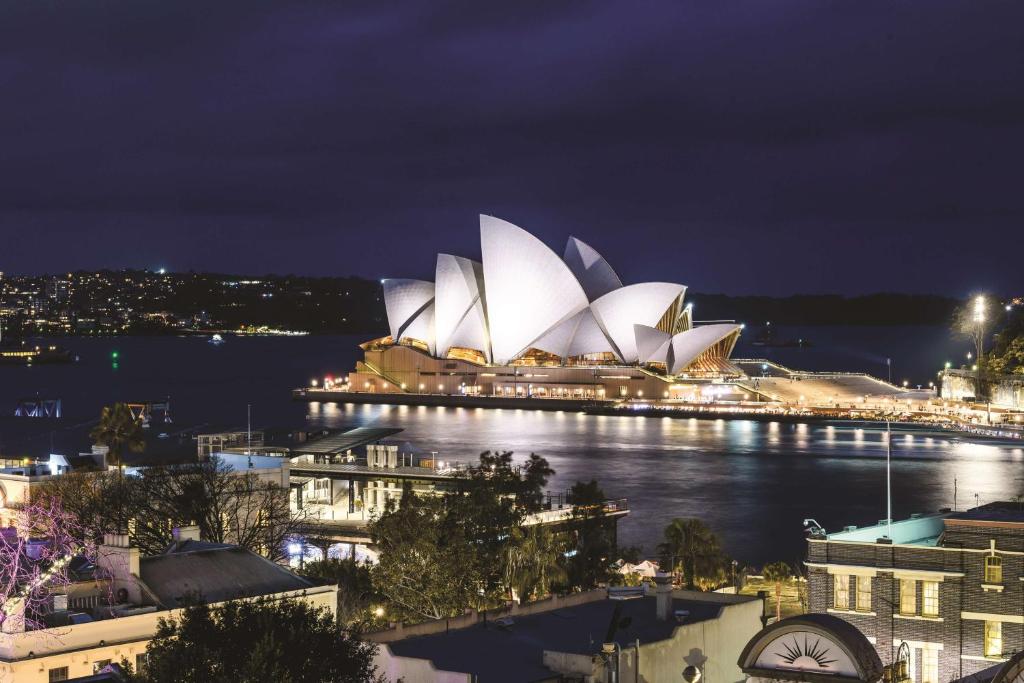 Vista general de Sydney o vistes de la ciutat des de l'hotel