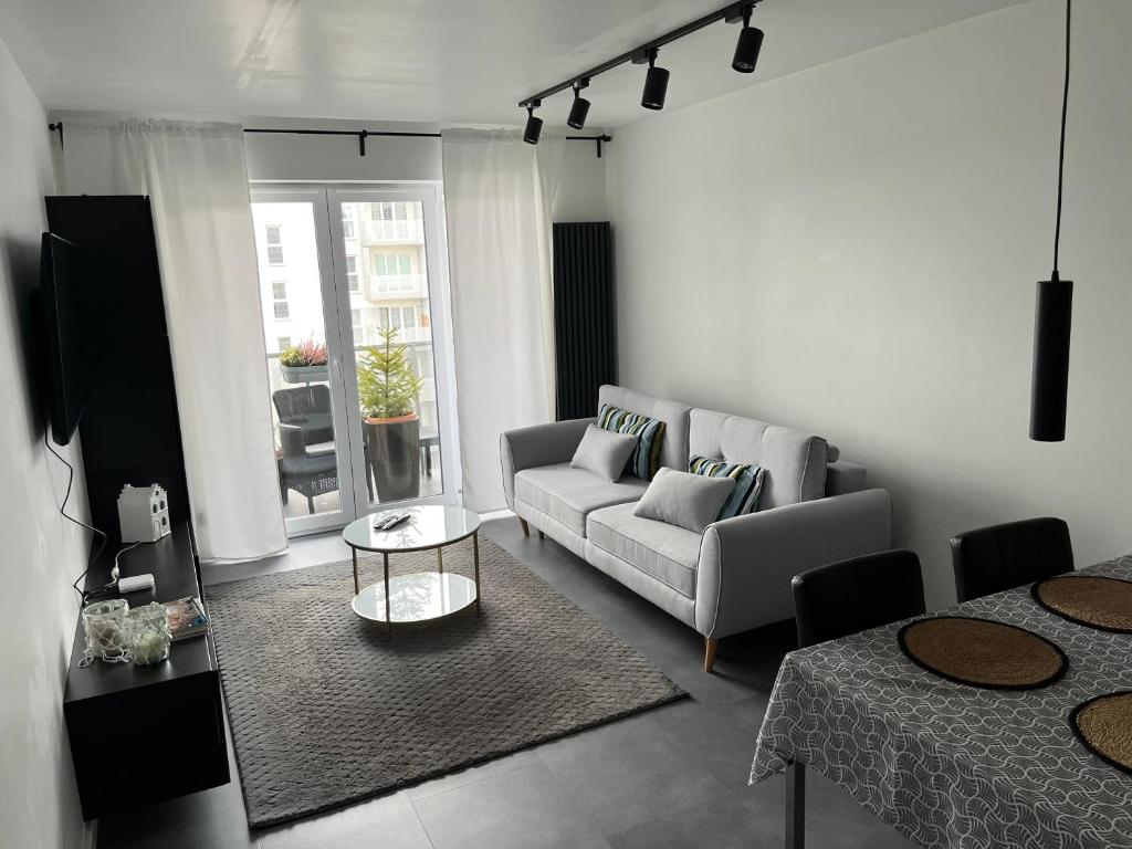 Apartament Bażantów 26休息區