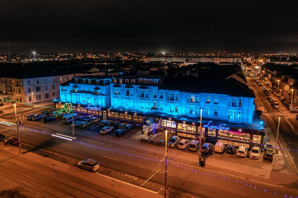 Linna Blackpool üldine vaade või majutusasutusest Lyndene Hotel pildistatud vaade