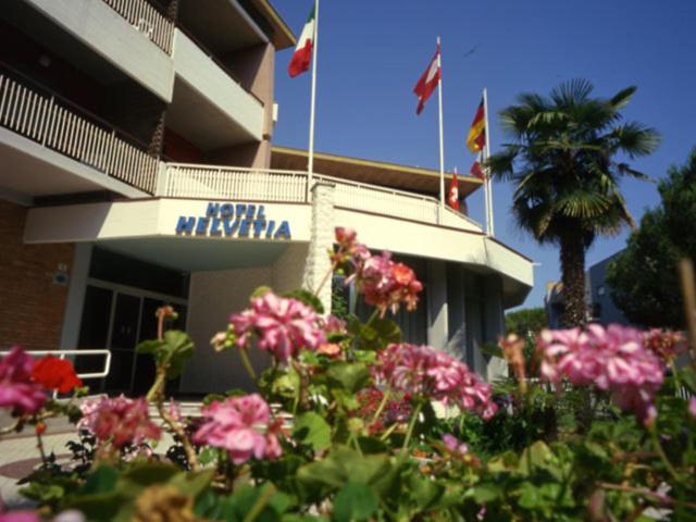 El edificio en el que está el hotel