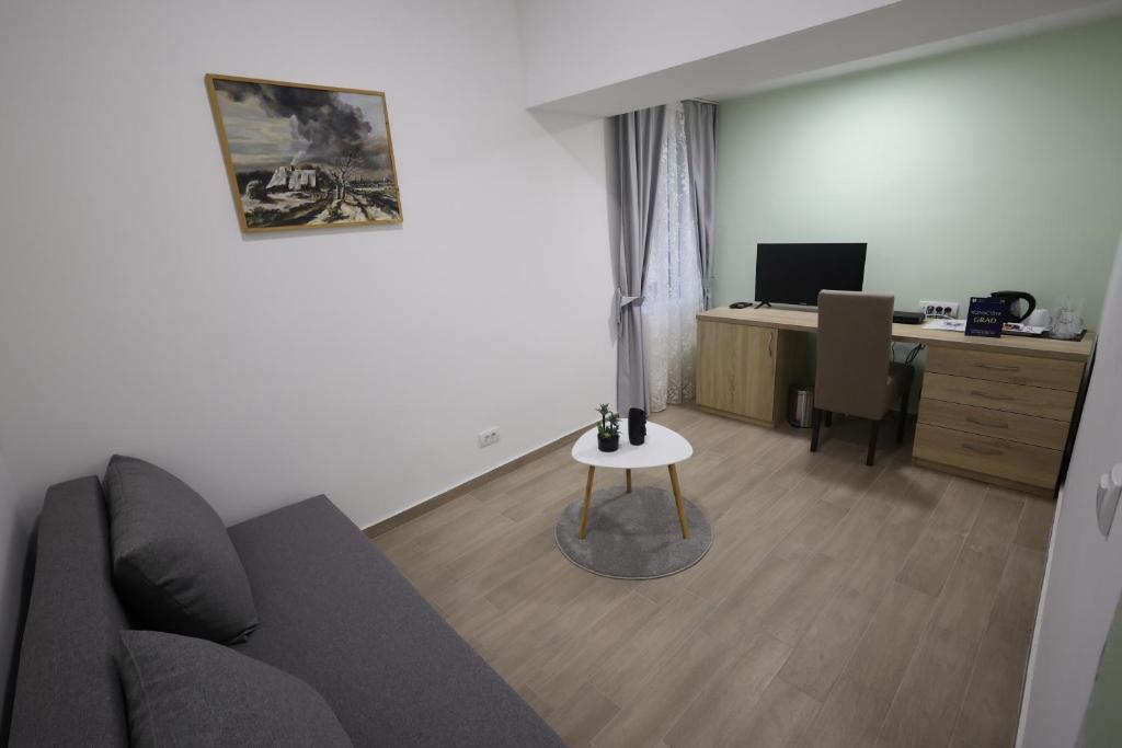 Televisor o centre d'entreteniment de Konačište Grad B&B