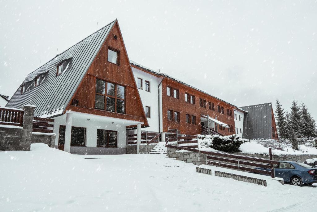 Horský hotel Brans kapag winter