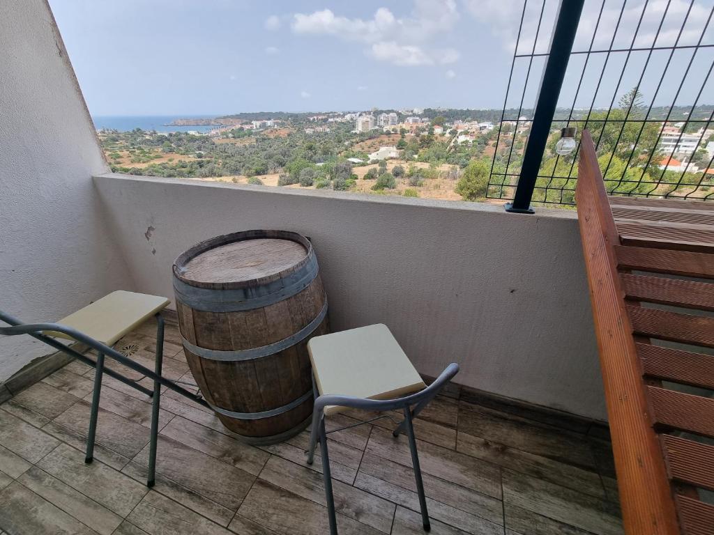 Balkon ili terasa u objektu Apartamento da Praia com jacuzzi