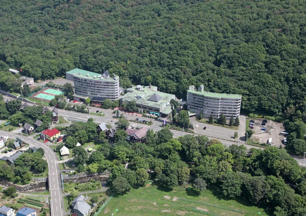 Una vista aérea de Otaru Asari Classe Hotel