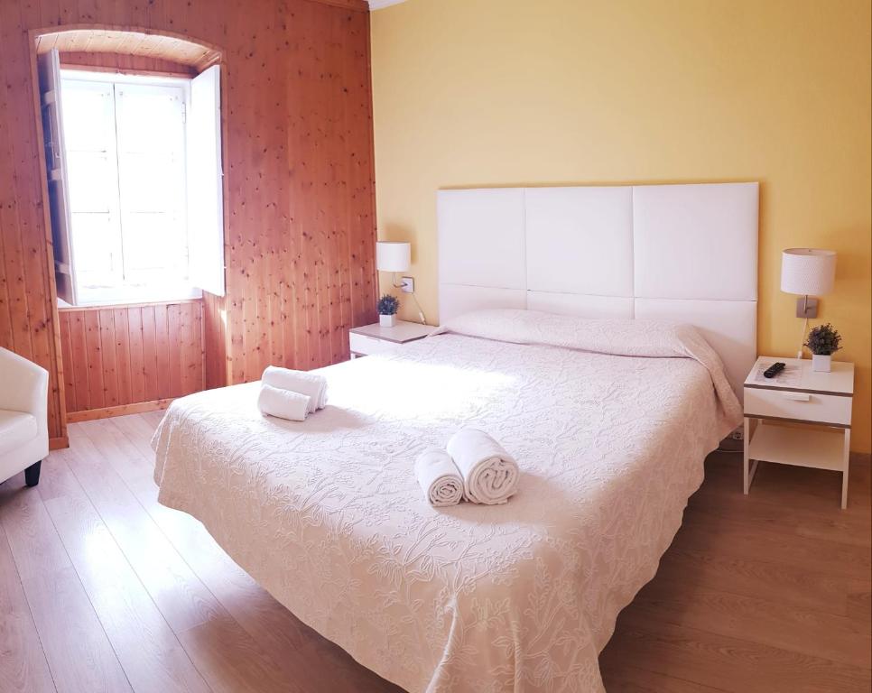 Posteľ alebo postele v izbe v ubytovaní Alcamim Guesthouse