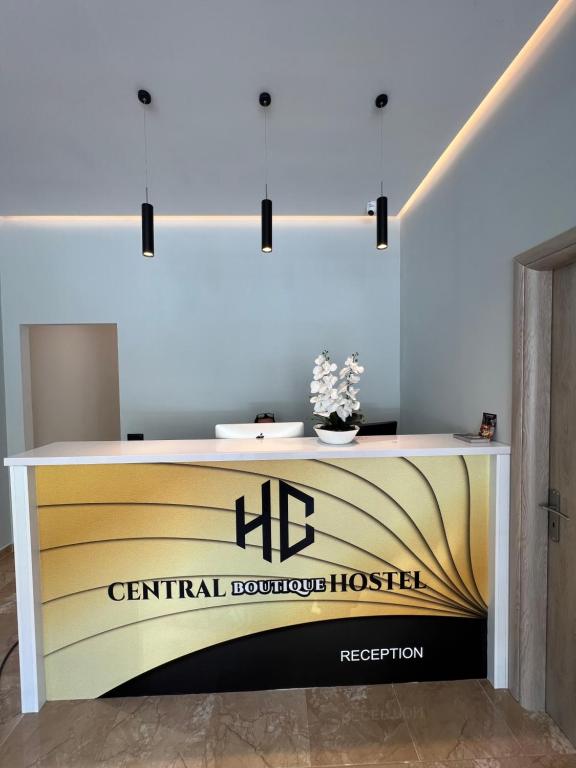 Central Boutique Hostel tesisinde lobi veya resepsiyon alanı