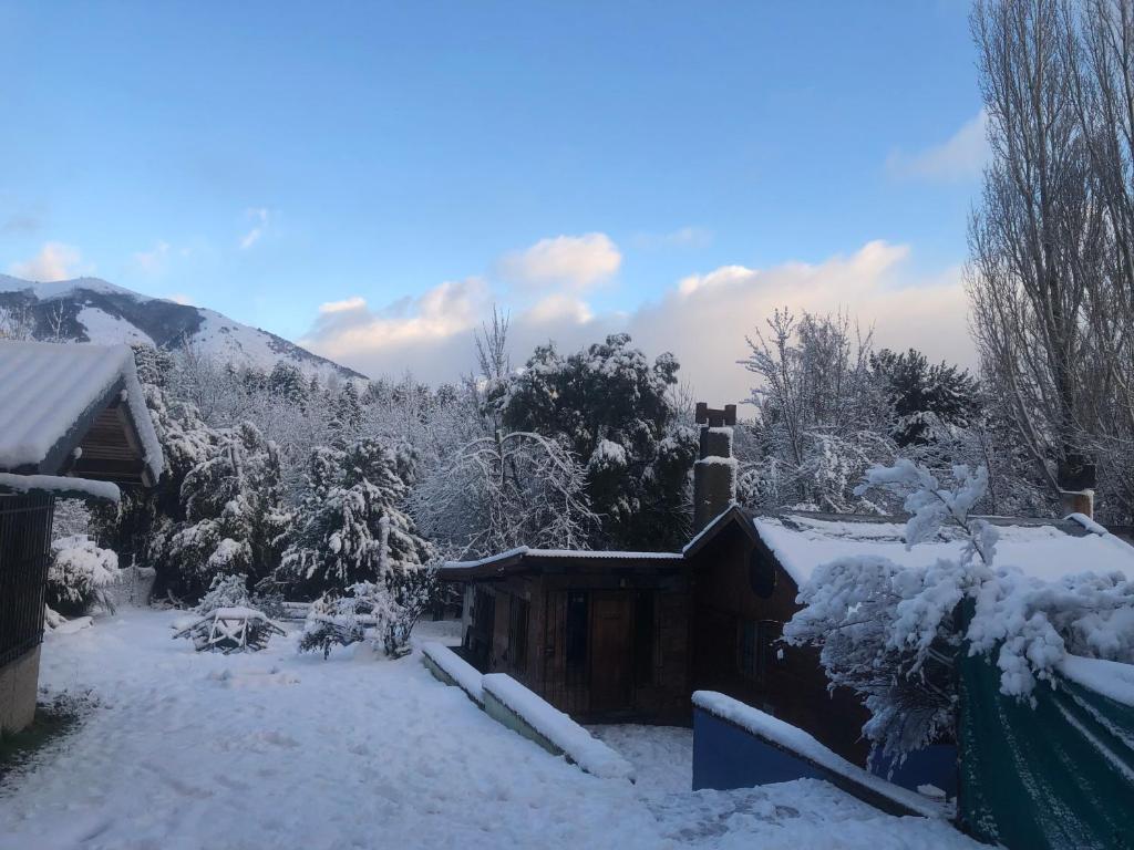 Cuatro Cerros Hostel durante el invierno