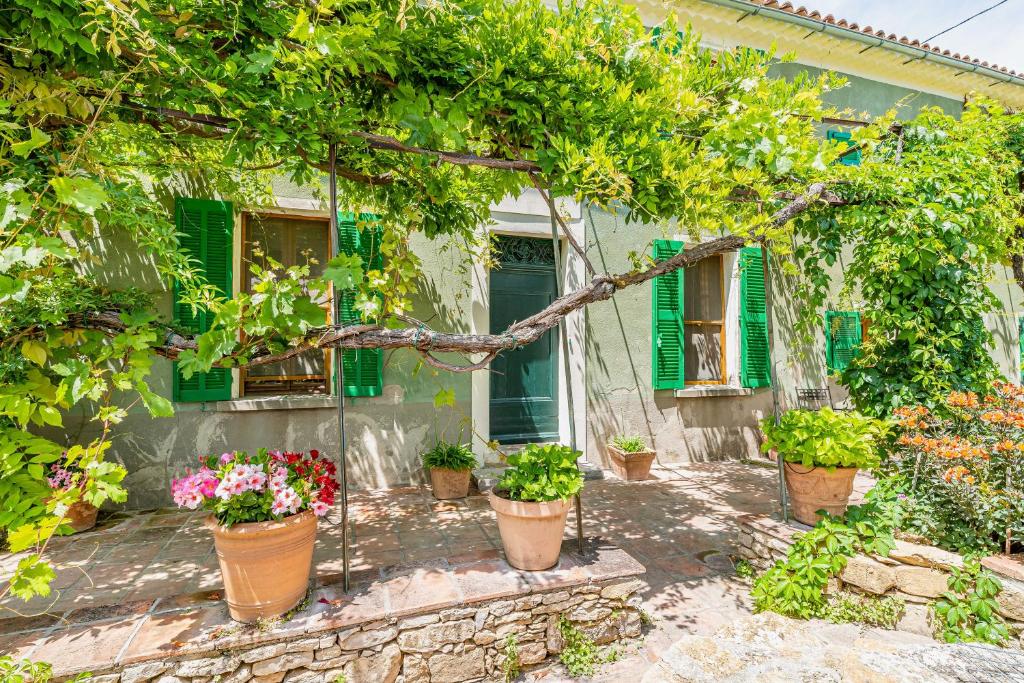 Un jardín fuera de La Bastide des Saveurs