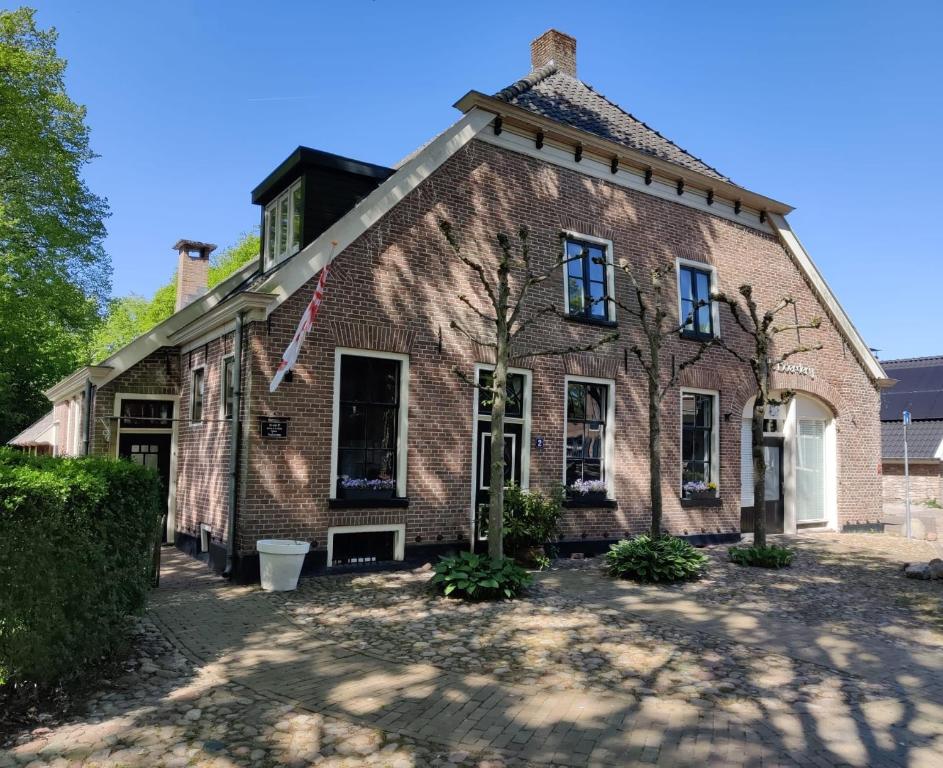 Het gebouw waarin de bed & breakfast zich bevindt