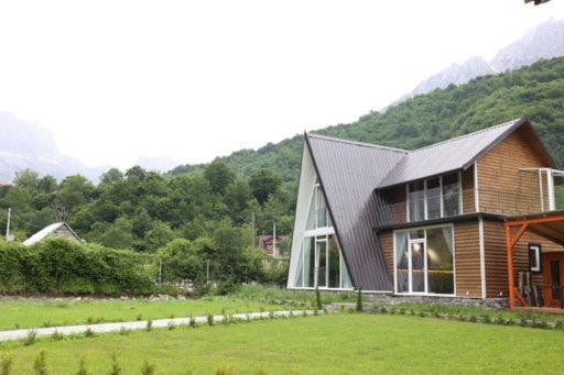 Pogled na planine ili pogled na planine iz vila