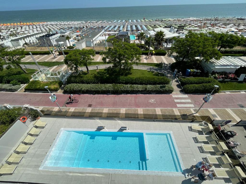 The swimming pool at or close to Hotel Ascot Riccione