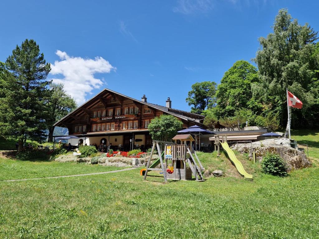 A garden outside Landgasthof Tännler