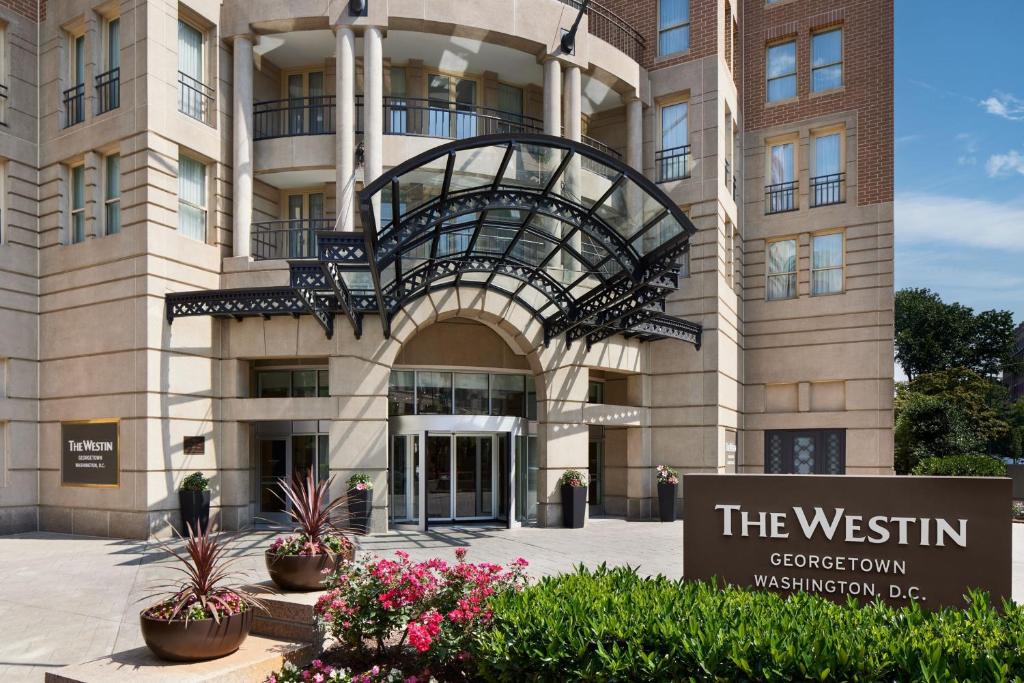 A fachada ou entrada em Westin Georgetown, Washington D.C.