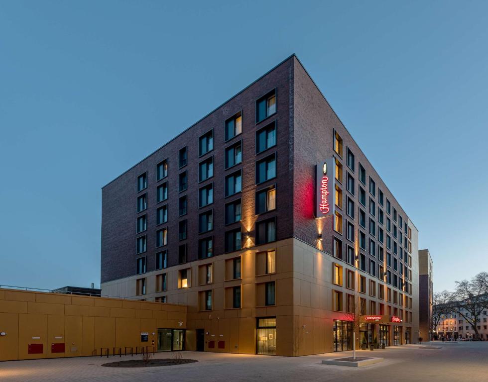 El edificio en el que está el hotel