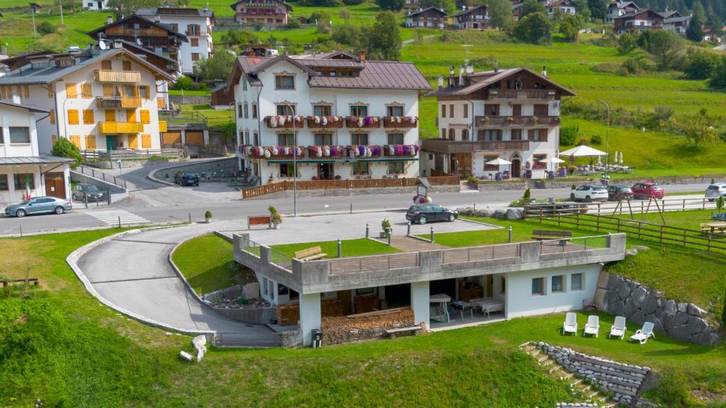 O edifício em que o hotel se localiza