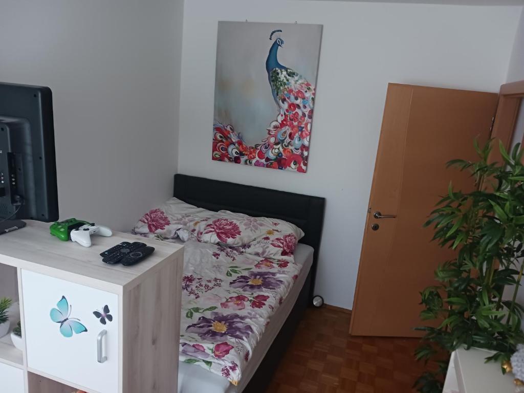 Postel nebo postele na pokoji v ubytování Maxi's Home