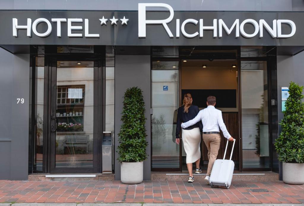 Hotel Richmond tesisinde konaklayan konuklar