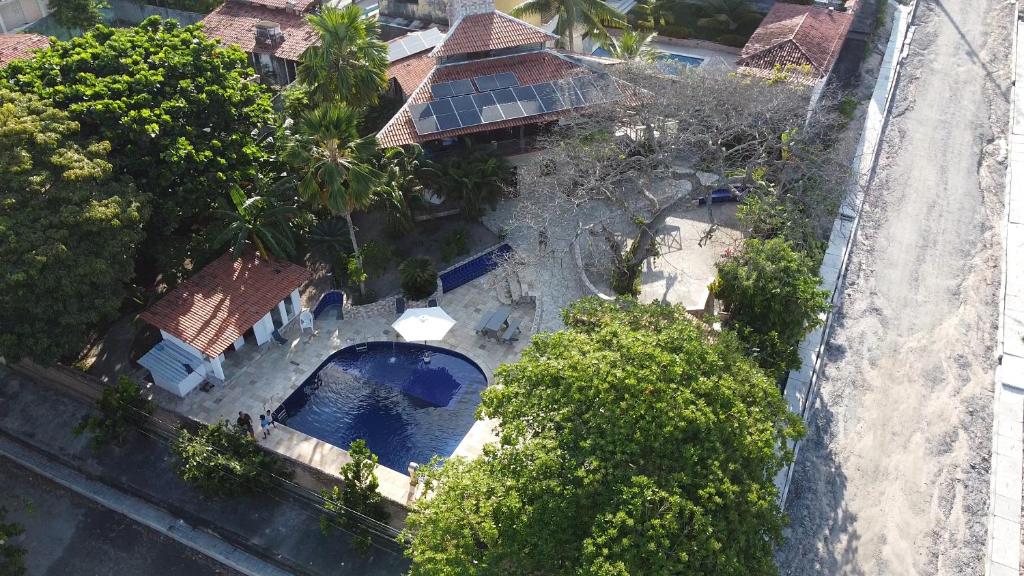 Bazen u objektu Casa inteira, sauna, piscina ozonizada, praia Enseada dos Corais, Cabo de Santo Agostinho, Pernambuco, Nordeste, Brasil ili u blizini