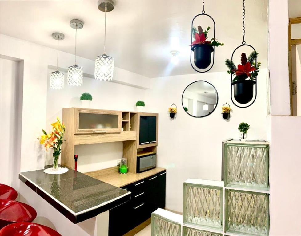 Dapur atau dapur kecil di Cusco Magico 9 - Loft Santa Ursula