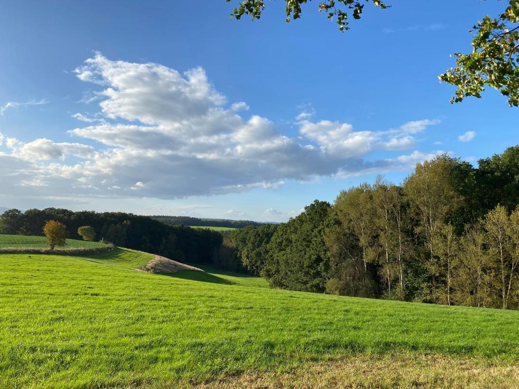 Naturlandskap nära semesterhuset