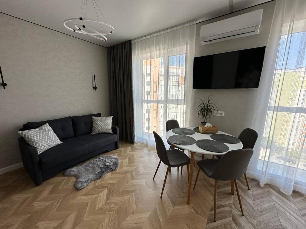 Apartment 2, Podillya, новобудова休息區