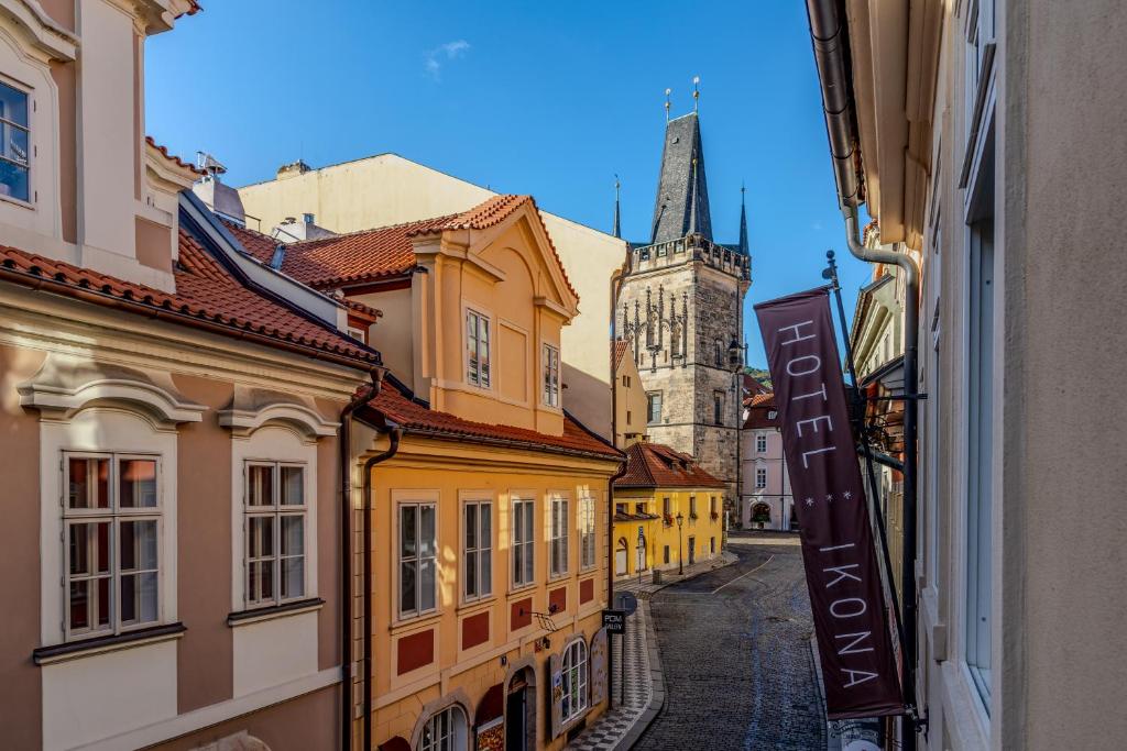 General view ng Prague o city view na kinunan mula sa hotel