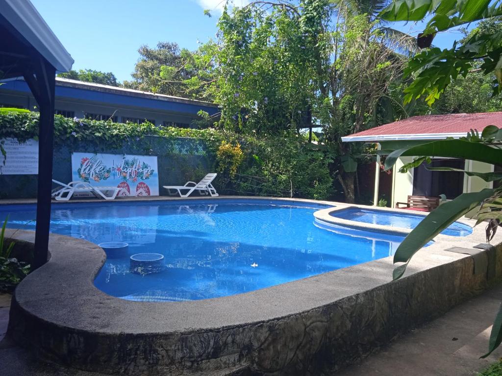 Baseinas apgyvendinimo įstaigoje La Casona Eco-Lodge Tortuguero arba netoliese