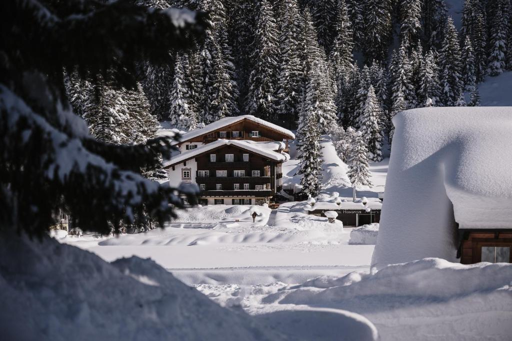 Alpenhotel Heimspitze durante o inverno