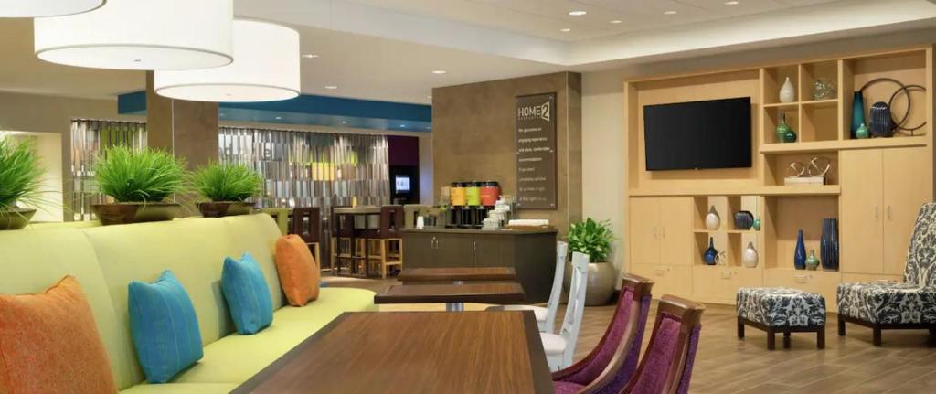 Зона вітальні в Home2 Suites By Hilton Fort Worth Arlington West